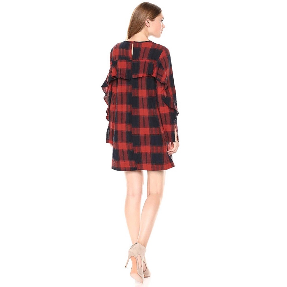 BCBGeneration Women's Ruffle Back Shift Dress - Picture 4 of 8